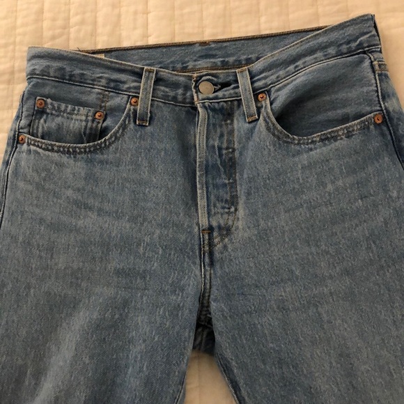 Levi’s 501 Skinny “Sansome Rain” - Like New - Picture 3 of 7